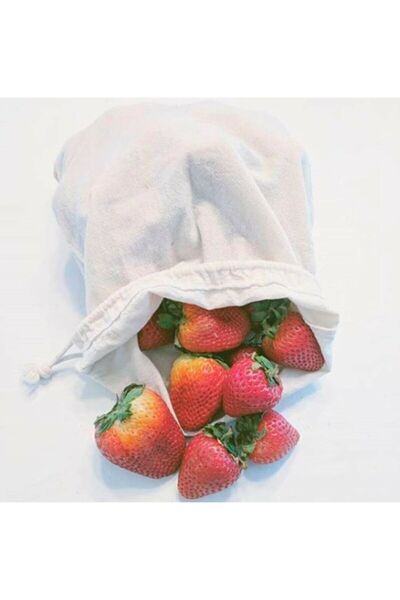 Göcen Ambalaj Çanta 30x35 10 Adet Ham bez Büzgülü Kese Saklama Keseleri Düzenleyici kese Bavul İçi Organizer Bez Torba