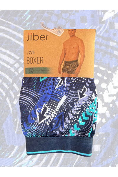 Jiber Ανδρικά Boxers 5 Pack Pattern Lycra Cotton 100% Cotton - Τιμή και απόδοση προϊόντος