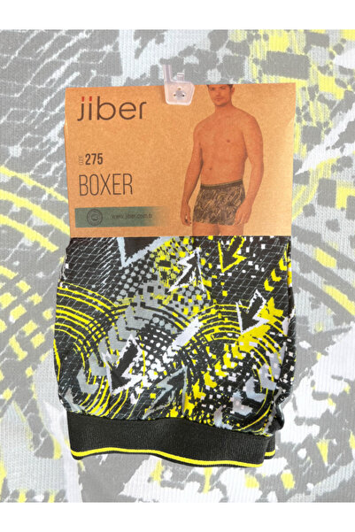 Jiber Ανδρικά Boxers 5 Pack Pattern Lycra Cotton 100% Cotton - Τιμή και απόδοση προϊόντος