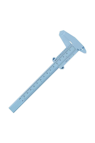 Lalvolin Kalıcı Makyaj Microblading Kaş Ölçüm Cetveli Kumpas Cetvel Altın Ora...