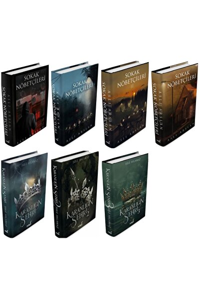 İndigo Kitap Sokak Nöbetçileri 1-2-3-4 Ciltli - Karanlığın Şehri 1 - 2-3 Cilt...