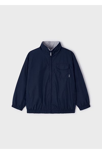 MAYORAL Boy's Reversible Coat-Navy Blue