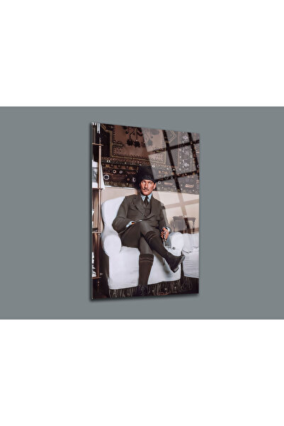 glassartdesign Tabloul de sticlă Ataturk 102