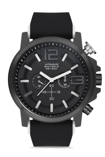Aqua Di Polo 1987 ساعة يد رجالية معدنية سوداء APWR010004
