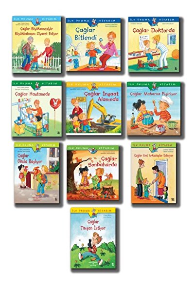 TÜRKİYE İŞ BANKASI KÜLTÜR YAYINLARI Okul Öncesi Çocuklar Için Renkli Resimli ...