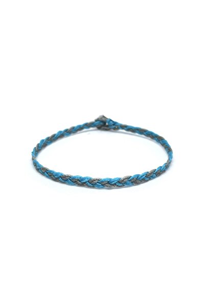 tbek Unisex Multicolor Handmade Knitted Bracelet in Summer Colors