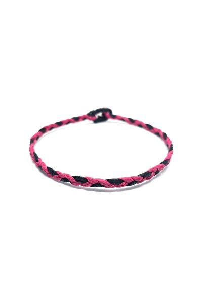 tbek Unisex Multicolor Handmade Knitted Bracelet in Summer Colors