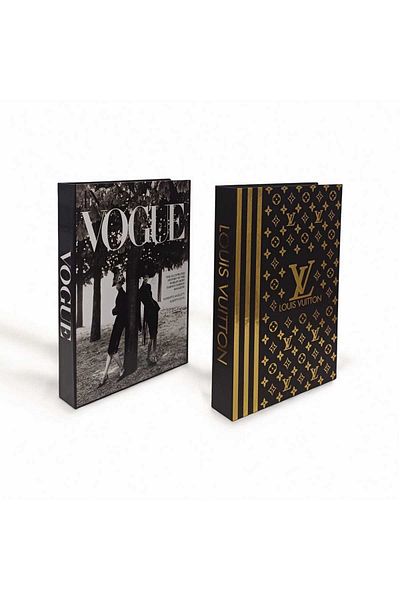NARİBA Set of 2 Decorative Book Boxes