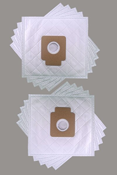 Marketto متوافق مع هوفر TF 1600-2999 فلاش - 10 كيس غبار مكنسة كهربائية من القماش