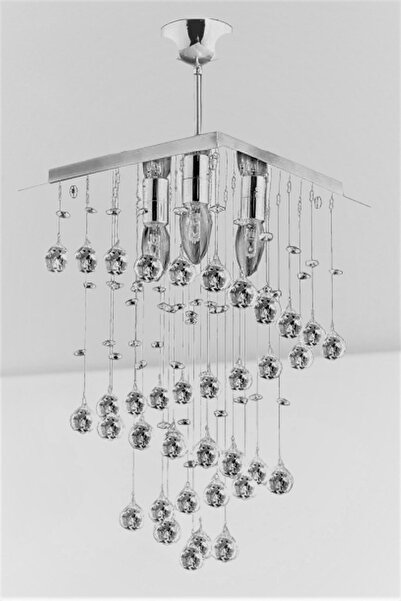 öalpa Helezon 3'lü Yatak Odası,salon,mutfak Model Paslanmaz Avize