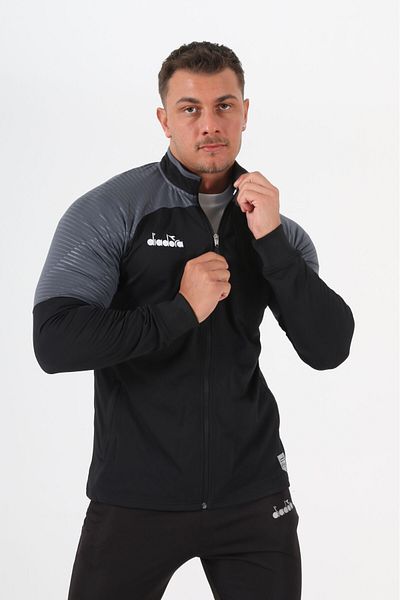 Diadora Μαύρο Premium Training Sweatshirt