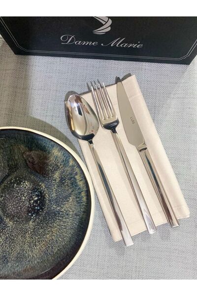 Dame Marie Luis 18 Piece Cutlery Set - Dining Group - 6 Person