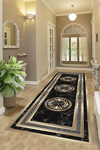 YTR HOME Ψηφιακή τυπωμένη αντιολισθητική βάση - Μοκέτα που πλένεται για σαλόνι και κουζίνα