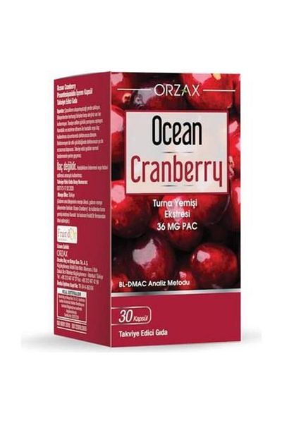 Ocean 30 Tablets Supplementing Cranberry Crane Feed Extract - Teeth Whitening Foam Gift