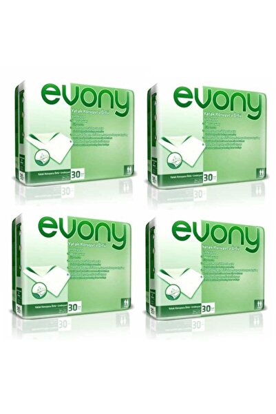 Evony غطاء حماية للمرتبة مقاس 60x90 120 غطاء مرتبة 30 × 4 عبوات