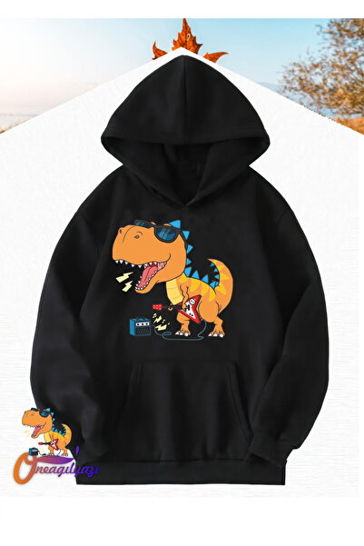 oneagılyazı DİNAZOR ROAR  ÇOCUK SWEATSHİRT HOODİE