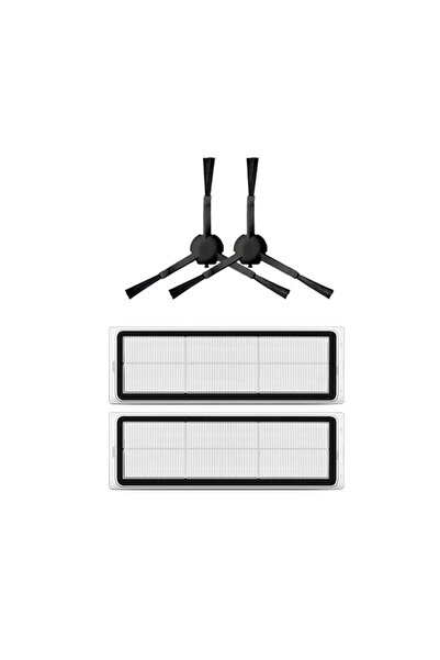 robotyedek Xiaomi X10 - Set de 4 bucăți compatibile cu filtru Hepa și perie l...