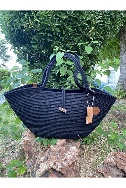 ModaCardin Пляжна сумка та сумка через плече - сумка ручної роботи з джутового плетіння