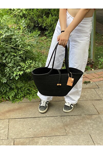 ModaCardin Пляжна сумка та сумка через плече - сумка ручної роботи з джутового плетіння