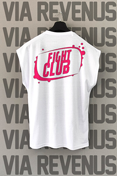 Vordevia Αθλητικό μπλουζάκι Fight Club Back Printed - Μηδενικό μανίκι