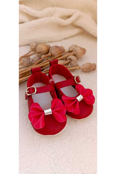 Modomood Wise Trend Booties with Soft Soles and Feathers for Girls
