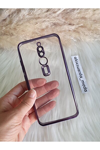 Aksesuarda Moda XİAOMİ REDMİ 8 UYUMLU KAMERA LENSLİ LAZER KESİM LOGO DETAYLI ...