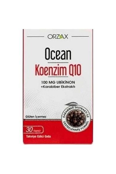 Ocean Coenzyme Q10 30 Capsules - Teeth Whitening Gift Foam