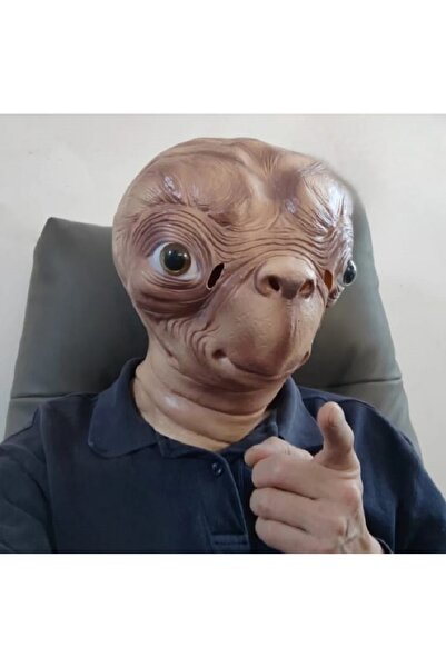Ufuk Şaka Oyunları Merkezi Latex E.T Yaratık Maskesi