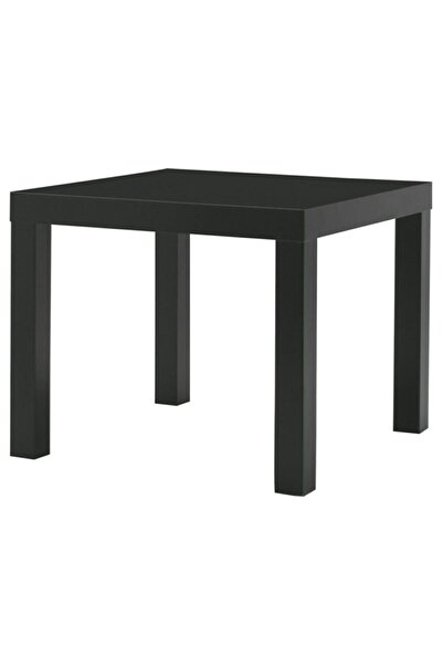 IKEA Lack Sehpa Siyah - Uzunluk 55 Cm, Genişlik 55 Cm, Yükseklik 45 Cm