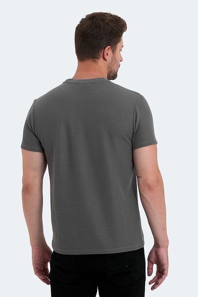 Slazenger Σκούρο Γκρι Ανδρικό T-Shirt VELVEL