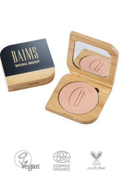 baims Mineral Compressed Powder Organic Vegan Powder
