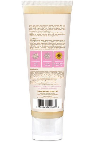 Shea Moisture Baby Yulaf Sütü Ve Pirinç Suyu Çok Amaçlı Bebek Balsamı 99gr
