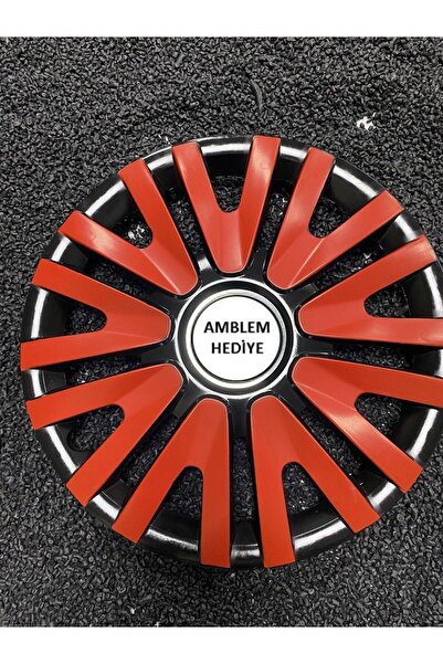 YILAPJANT RENAULT 15 INC KIRMIZI Renkli JANT KAPAĞI KIRILMAZ RENO