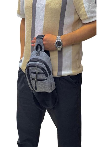 KIRASE Geantă de umăr încrucișată, impermeabilă, unisex - Geantă de corp casual și sport