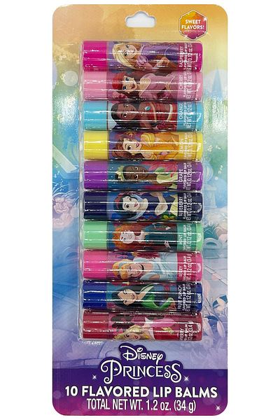 TASTE Beauty Princes Lip Balm - 10 Types Pack Lip Balm