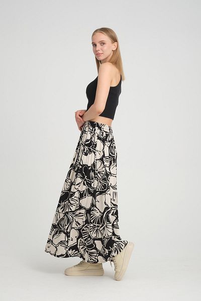 ALEXANDERGARDI FUSTA LUNGA PLISATA CU BUSTE CU MODEL SI TALIE ELASTICA (B24-00199)