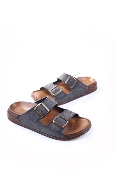 Papuçsepeti Ανδρικές Παντόφλες Casual - Καλάθι Παπουτσιών 54201, Ανατομική και Άνετη Σόλα