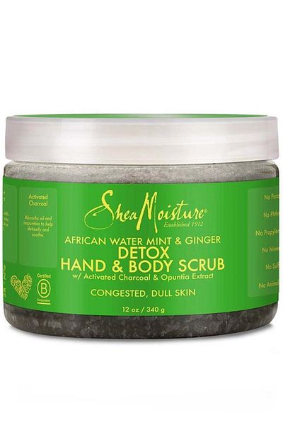 Shea Moisture Hand and Body Sugar Peeling with African Water Mint and Ginger Extract 340gr