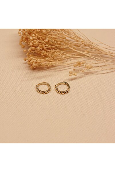 TAHAN MÜCEVHERAT Top Top Halka Küpe