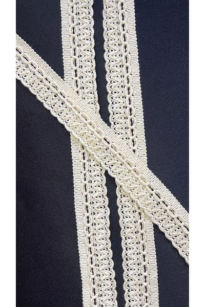 Ozpas Cream Colored 3cm Guipure Strip - 4m Width