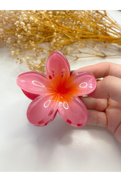 Trinos لوتس مشبك زهرة الرمان الوردي