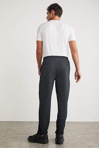 BayBayan Ανδρικό παντελόνι Slim Fit - Stretchy Woven, Elastic Waist Sweatpants