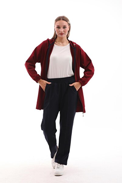 WestBound Claret Red Women's Sports Double Tracksuit Set