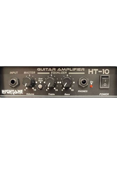 HIGHTONE-10 Hightone 10 Watt Elektro Gitar Combo Amfi Over Drive Kulaklık Çıkışı (SİYAH)