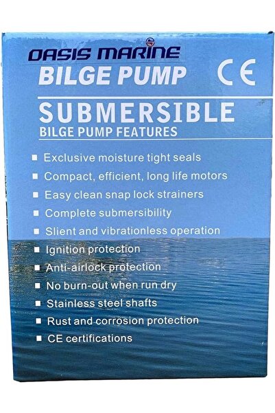 SAİLFLO SİNTİNE POMPASI SAILFLO 3000GPH 24V