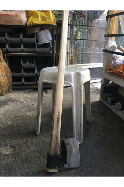 Cide Dövme Çelik No 3 Odun Yarma Balta Saplı