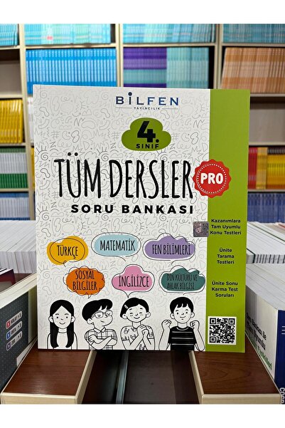 Bilfen Yayıncılık Bilfen 4. Sınıf Tüm Dersler Pro Soru Bankası 2025 baskı