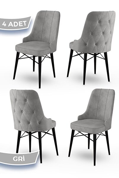 Canisa Araz Serisi, 1.sınıf Babyface Ithal Kumaş Sandalye , Siyah Gürgen Ayak...