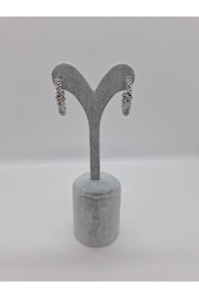 stainles steel Elfıda Shop Çelik Dorika Halka Küpe 3 Cm