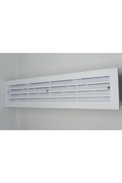 RENUZU 40x9 Model Plastic Aluminum Fly Wire - Under Door Transfer Grille